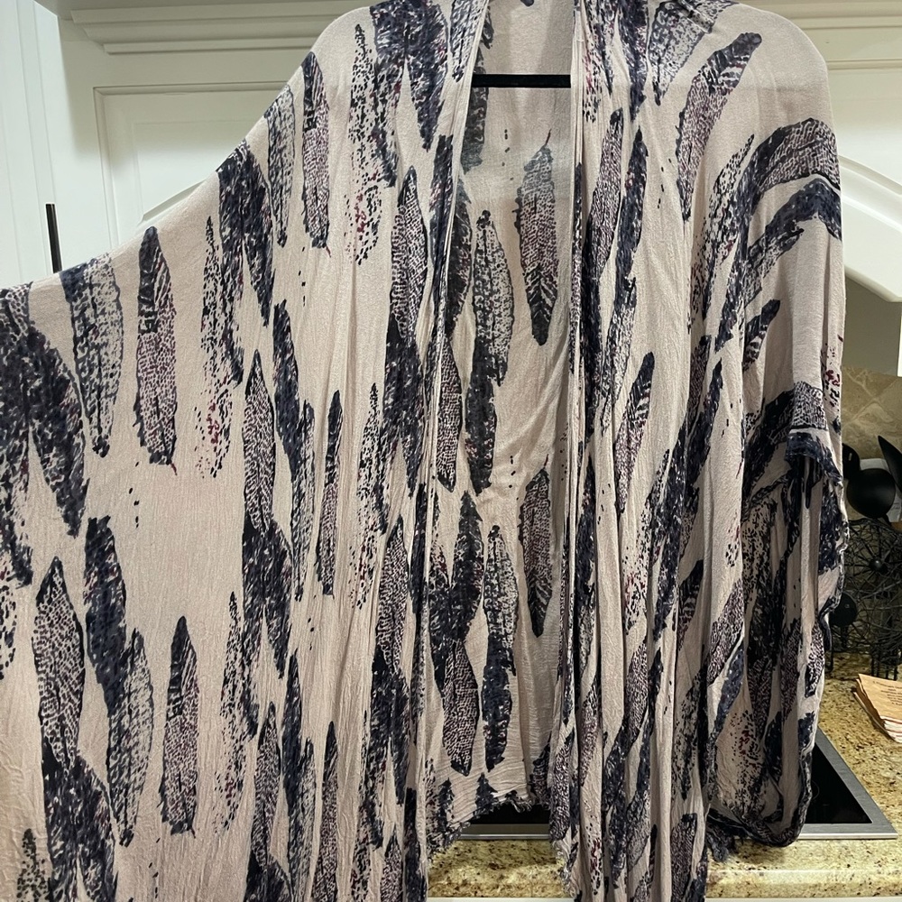 Beautiful fall shawl